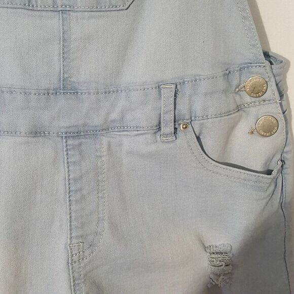 YMI denim short overalls - Picture 3 of 5